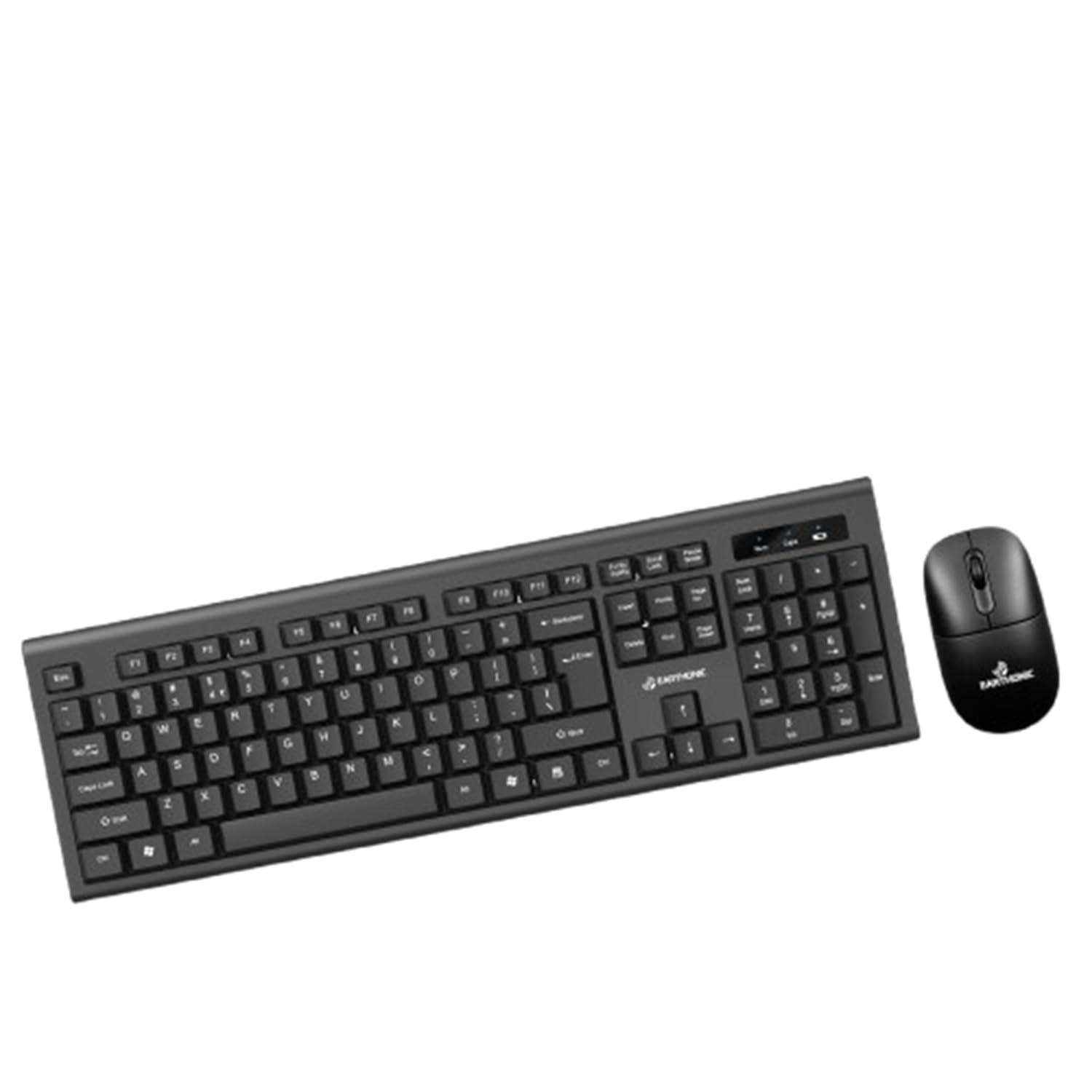 Earthonic WLKM-200-E Wireless Combo Pack 2.4GHz Ultra Slim Wireless Keyboard & Mouse Combo, High Precision Mouse, 3 Million Clicks, 8 Million Keystrokes, 10M Range – Black-image-23