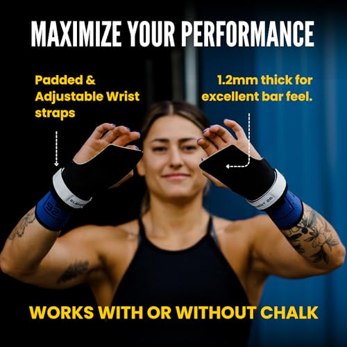 Element 26 IsoGrip Hand Grips for WODs, Gymnastics, Weight Lifting, and Cross Training - Gymnastics Grips for Men and Women - Cross Training Gloves - Tactical Grips (Large, IsoComp)