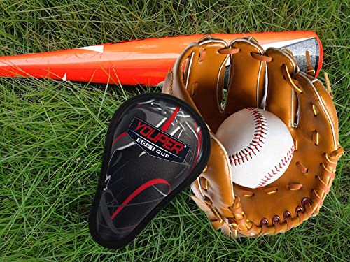 Image of Youper Boys Youth Soft Foam Protective Athletic Cup (Ages 7-12), Kid Athletic Cup for Baseball, Football, Lacrosse, Hockey, MMA