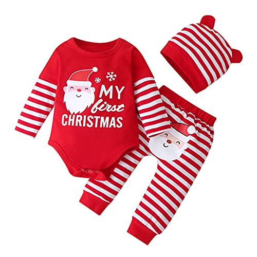 VINUOKER Baby Boy Christmas Clothes My First Christmas Outfits Sets