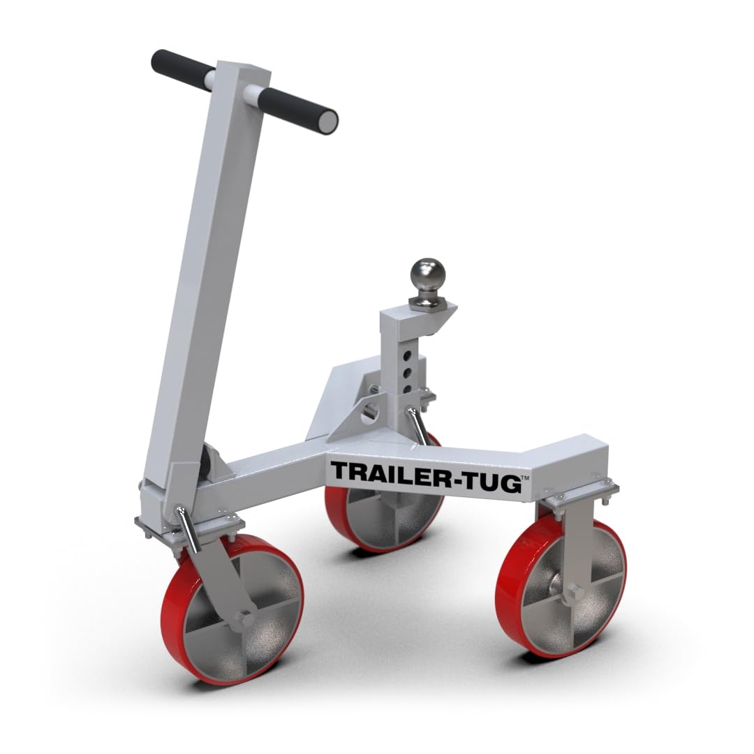 Trailer Tug - 3,500lb Tongue Weight Trailer Mover for RV Boat Motorcycle Jetski- World's Greatest Trailer Dolly