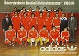 handball nationalmannschaft frauen ungarn  AK Mannschaftskarte Österreichische Handball-Nationalmannschaft 1983/84 (Handball)