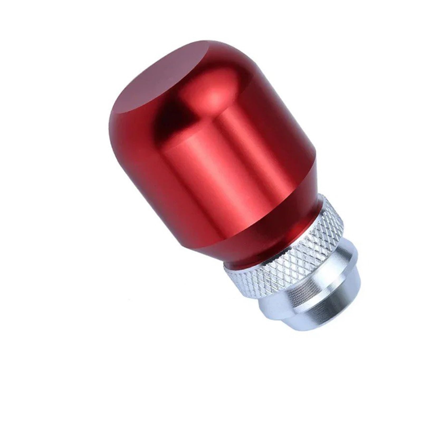 MKGKACVCPT Manual Shifter knob Universal Adjustable & Retractable Car Shift Knob Aluminum Alloy Gear Stick for Manual Transmission Vehicles(Red)