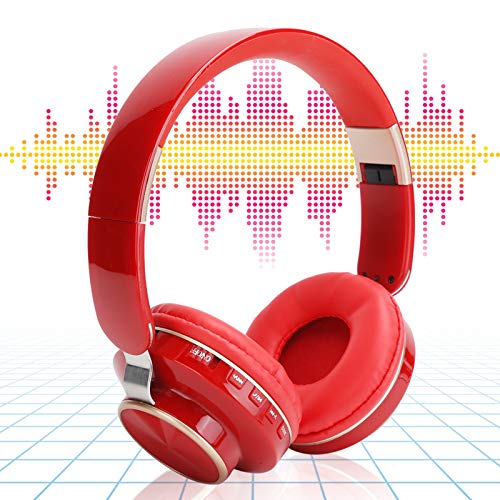 VBESTLIFE Cuffie da Gioco Wireless, Cuffie da Gioco per Telefoni Cellulari Sportivi Telescopiche Pieghevoli HiFi Bluetooth 5.0(Rosso) - Image 7