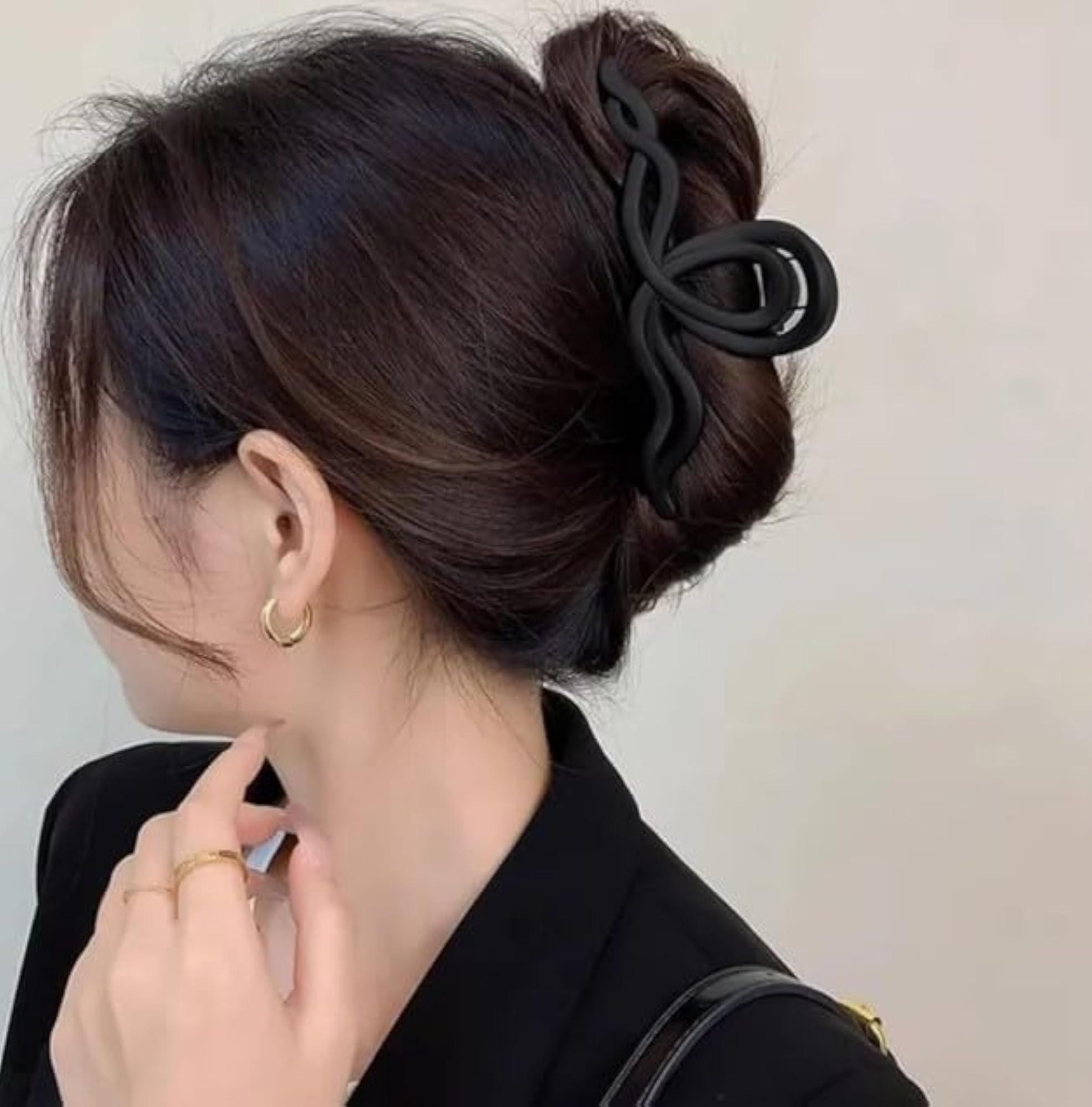 6 Pcs Hair Claw Clips for Thick, Thin & Curly Hair