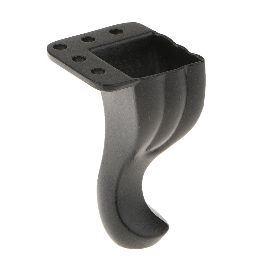 bnf®Chrome Steel Adjustable Sofa Beds Cupboard Cabinet Kitchen Legs 100mm Black|Home & Garden | Furniture | Furniture Parts & Accessories