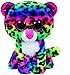 Ty - TY37074 - Beanie Boo's - Peluche Dotty Le Léopard 23 cm