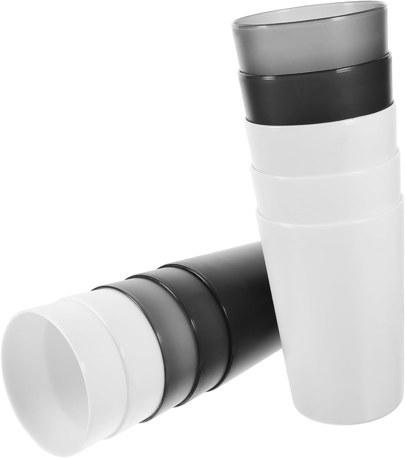 10pcs Frosted Couples Cup Toothbrush Holder Cups Reusable Bathroom Toothbrush