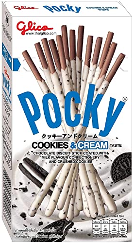 Glico Pocky Crema Latte e Bricciole di Oreo - 45g