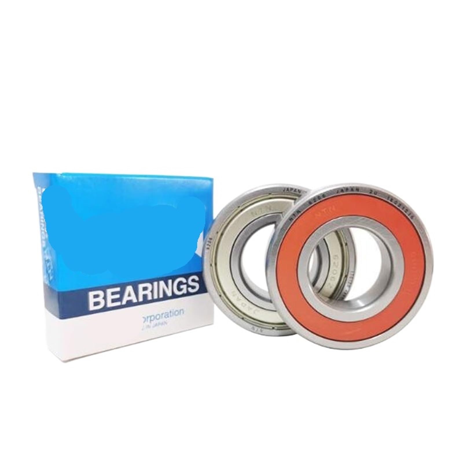 Rodamiento de Bolas 6004-ZZ ABEC-9 de Alta Velocidad, 20 x 42 x 12 mm, Ranura Profunda, 6004LLU, 2/5 Unidades(5Pcs,NTN 6004-ZZ)