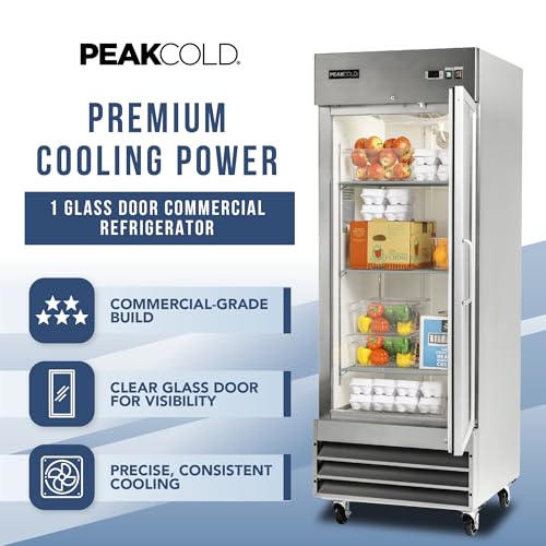 True commercial refrigerator reach-in
