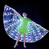 LED Flügel Mit Teleskopstangen - Leuchtende Schmetterlingsflügel Für Auftritte & Partys