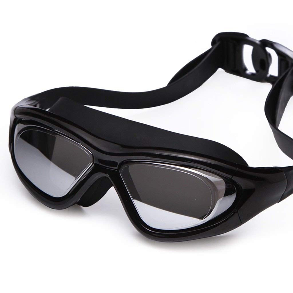 Lunettes de natation anti-fuite unisexes avec bouchons d'oreille intégrés