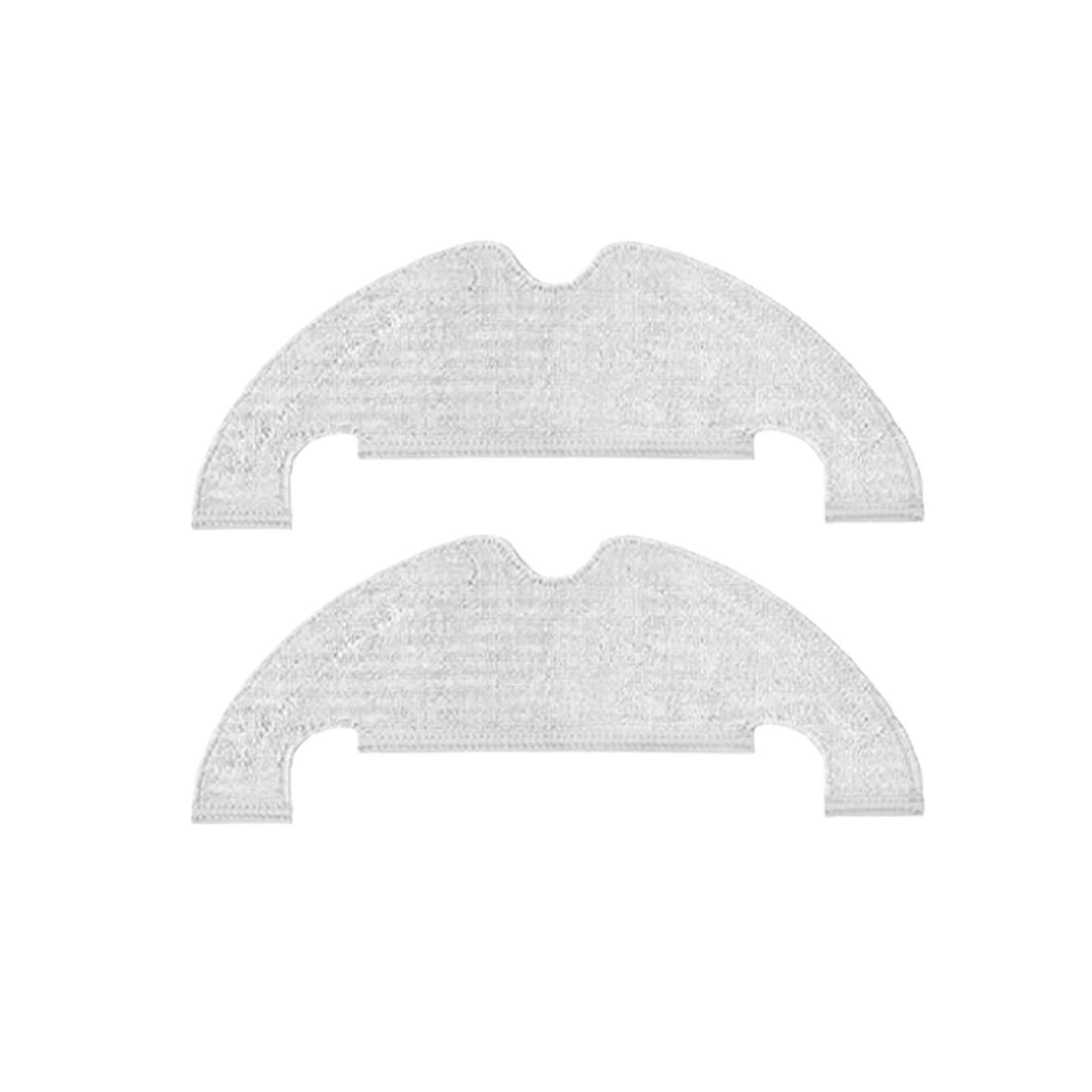 Eezii 4Pcs Mop Cloth,Compatible Forxiaomi，Vacuum X10,Compatible Fordreame，Z10 Pro Wipes Rags Vacuum Cleaner Spare Parts(4Pcs)