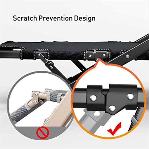 Moolo Patio Recliner For Beach Garden Camping Stirling Fabric Zero Gravity Sun Loungers Siesta Adjustable Backrest With Headrest(Size:without Cotton Pad,Color:gray) #TOP6