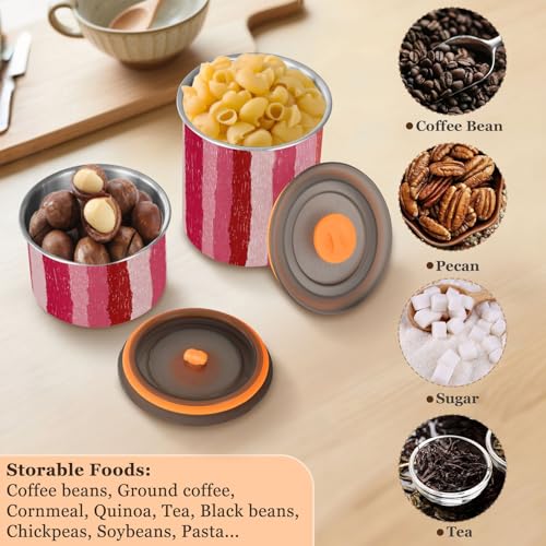 Envase Hermético para Café de Acero Inoxidable 30 oz miniatura 5