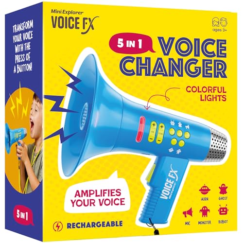 5 In 1 Voice Changer for Kids - Voice Changing Device for Boys & Girls