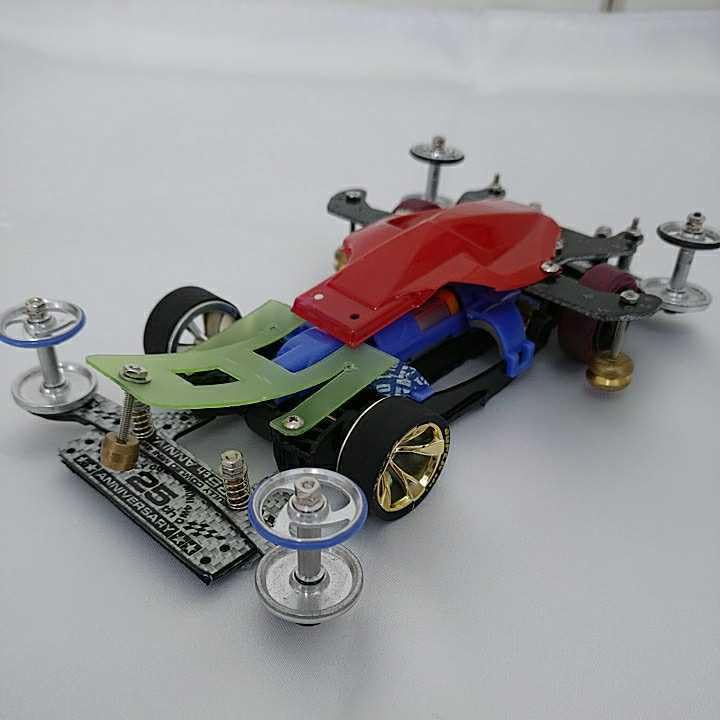 Amazon | ミニ四駆フルベアリング MA 提灯 ATバンパー カーボン