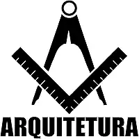 Adesivo Profissão Arquitetura para Estudantes Arquitetos Ideal para notebook carro portas vidros Paredes vários tamanhos (PRETO, 11X11cm)
