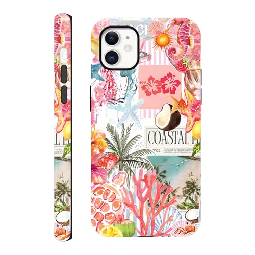 Coque iPhone 11 plage et hibiscus pour sublimer vos photos de vacances d'été