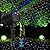 Laser Christmas Projector Lights Outdoor, 3 Color Laser Light Projector, Firefly Lights Show with RF Remote, Waterproof, Indoor Holiday Decoration, Christmas Gift, Wedding, Home Decor, Party, Garden