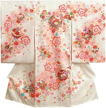 【未使用】高級正絹　長襦袢　日本製　紅梅色　女児　祝着　一つ身　本金彩 51fb0lv0aGL._AC_AC_SY350_QL65_.jpg