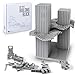Lekebaby Building Bricks 1500 PCS Basic Building Blocks, Compatible with All Major Brands (Gray)