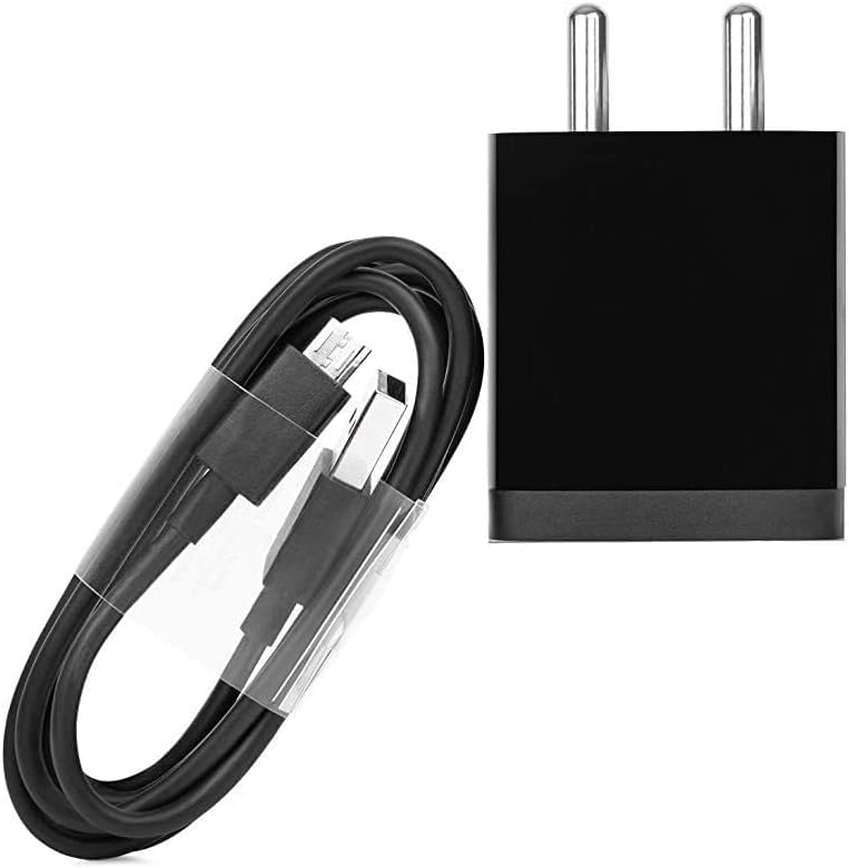 50W VM1 Ultra Fast Charger for OKWU Omicron Charger Original Adapter Like Mobile Charger | Qualcomm QC 3.0 Quick Charge Adaptive Charger with 1 Meter Micro USB Data Cable (50W, M, White)