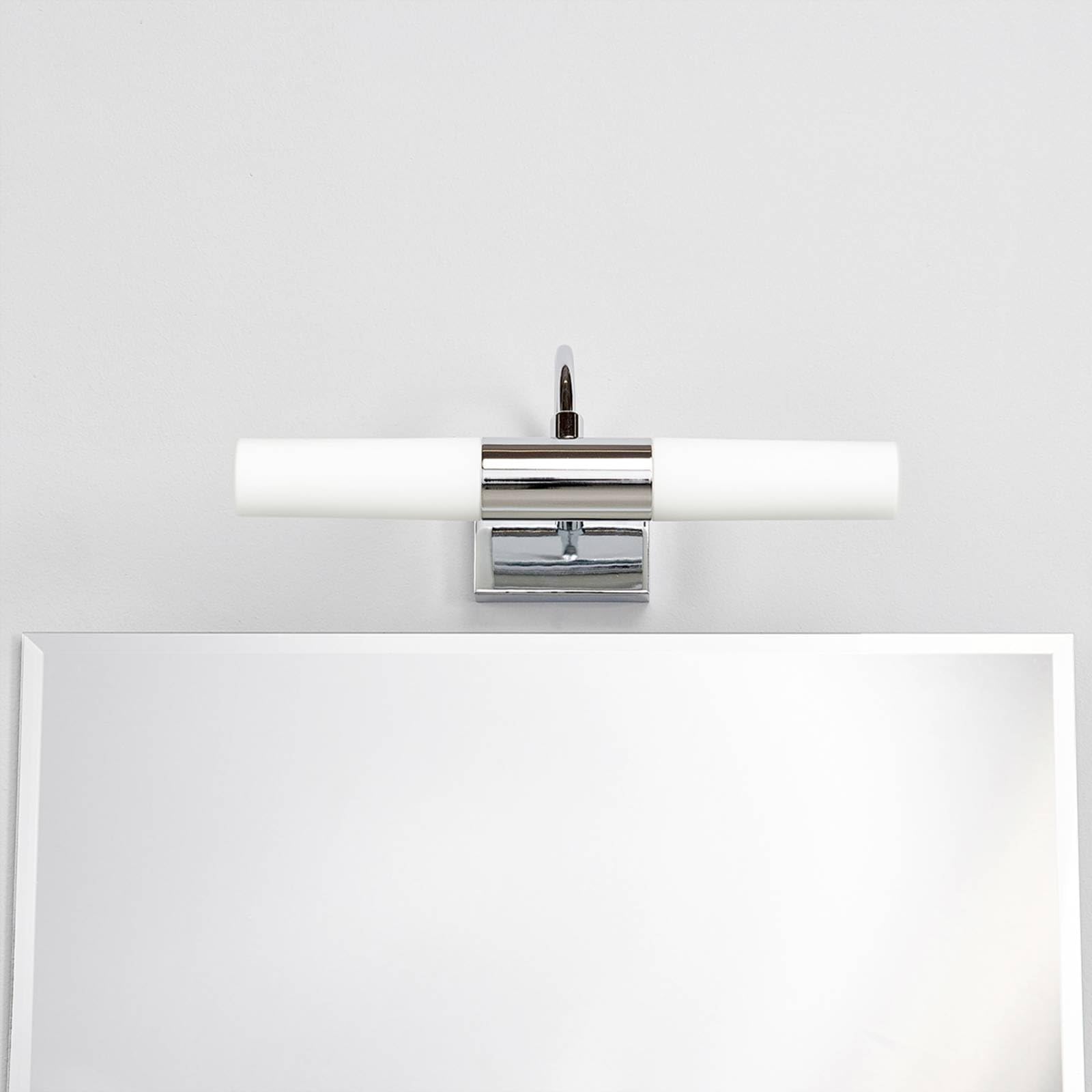 Lindby Lámpara de pared Devran (Moderno) en Plateado hecho Metal e.o. para Cuarto baño (2 llamas, G9) lámparas aplique