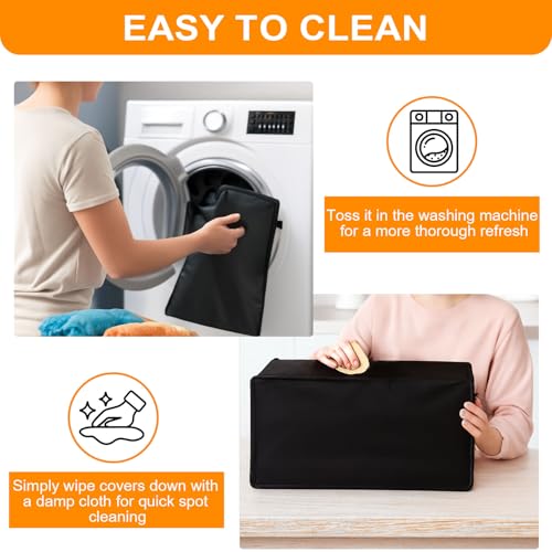 Image of Toaster Oven Air Fryer Cover, Heat-Resistant Waterproof Dust-proof Kitchen Appliance Covers Compatible For Emeril Lagasse Everyday 360 S-AFO-001 Air Fryer