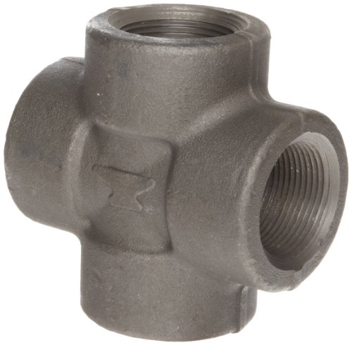 Anvil 2115 Forged Steel Pipe Fitting, Class 3000, Cross, 1