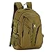 HUNTVP Mochila de Asalto Estilo Militar Táctical Bolsa Impermeable de Nylon 40L para Las Actividades Aire Libre Senderismo Caza Viajar Color Marrón