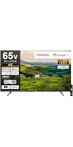 Amazon | coocaa（クーカ） スマートテレビ フルハイビジョン Google