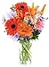 Afternoon Mimosas Bouquet - The KaBloom Collection Flowers With Vase