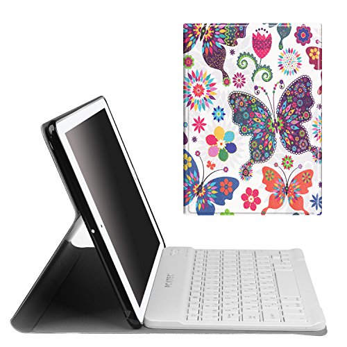 �yPCATEC�z iPad 9.7(2018��6����) / iPad 9.7 / iPad5 / iPad��ܐ��� ��p �������U�[TPU�P�[�X�t�� Bluetooth �L�[�{�[�h��US�z�񁙂��ȓ��͑Ή� (��)