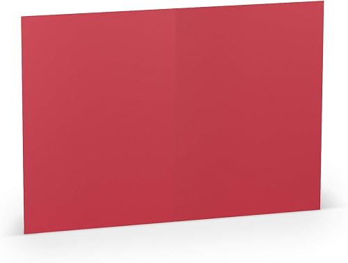 Briefkarte HD A6 rot matt