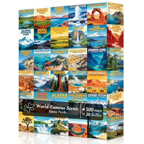 Puzzle Temática Montañas 15+ Anos