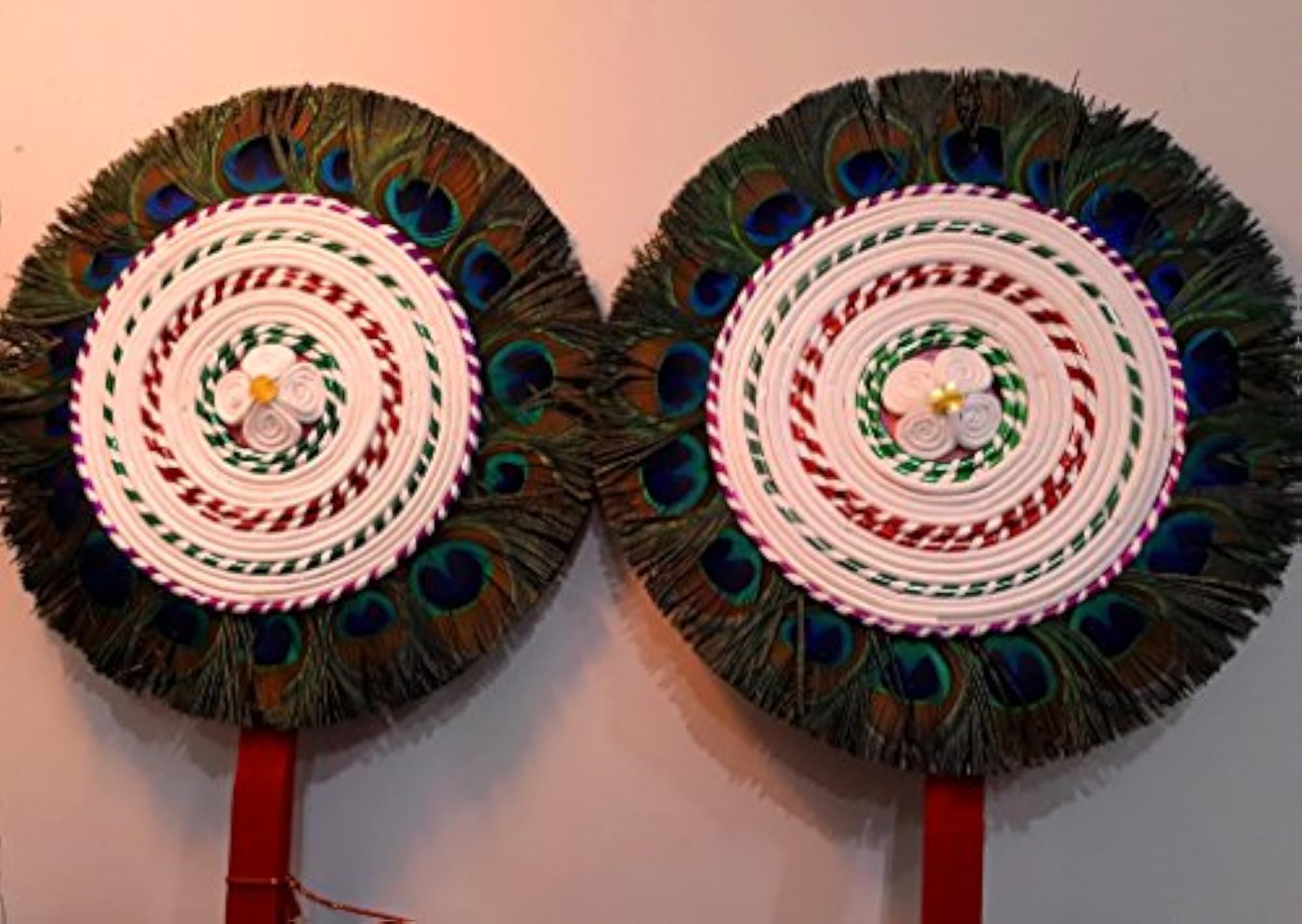 Decorative Circular Shield, Standard Size in Blue