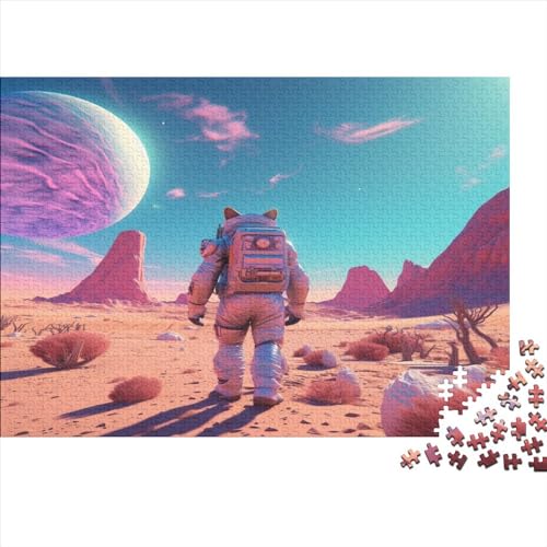 Planet puzzle 1000 pièces cadeau idéal en bois pour adulte
