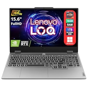 Lenovo LOQ Gaming Laptop, 15,6 inch FHD (1920 x 1080), AMD Ryzen 7 250, NVIDIA GeForce RTX 5060, 32 GB DDR5 RAM, 1 TB PCIe M.2 SSD, bundel met laptopkoeler BDL, Wi-Fi 6, Windows 11 Pro, grijs