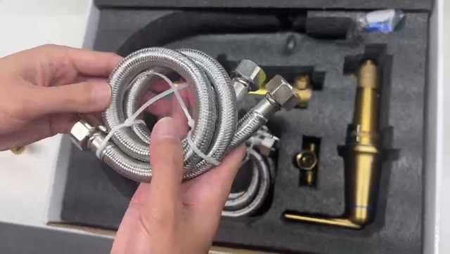 Robinet De Baignoire à Montage Mural, Robinet De Baignoire à Deux Poignées, Bec Extra Long Avec Débit D'eau élevé, Valve Brute En Laiton Inclus, Nickel Brossé Mat