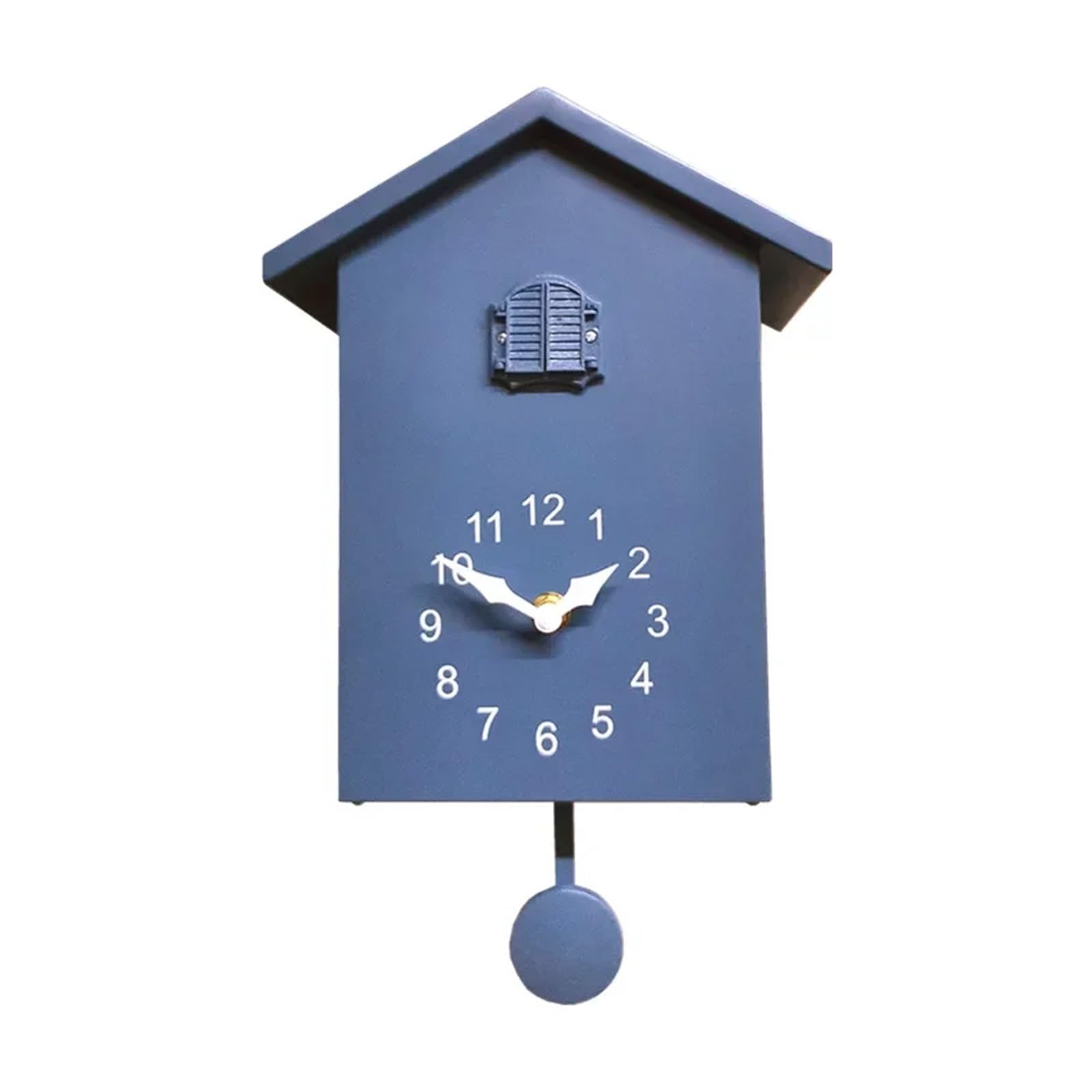 Relojes De Cuco Reloj de Cuco Creativo, Relojes silenciosos, decoración de Pared for el hogar, Reloj de Escritorio nórdico, Relojes de Pared, decoración de Sala de Estar, Ideas de Regalo(B)