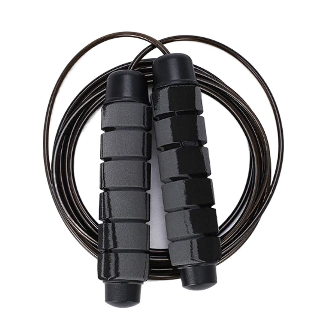 Skakanka Skakanki Ćwiczenia Aerobowe Pomijanie Skakanka W Pomieszczeniach Regulowana Prędkość Łożyska Fitness Domowy Sprzęt Do Skakania Skakania na Skakance (Color : A, Size : 300cm)