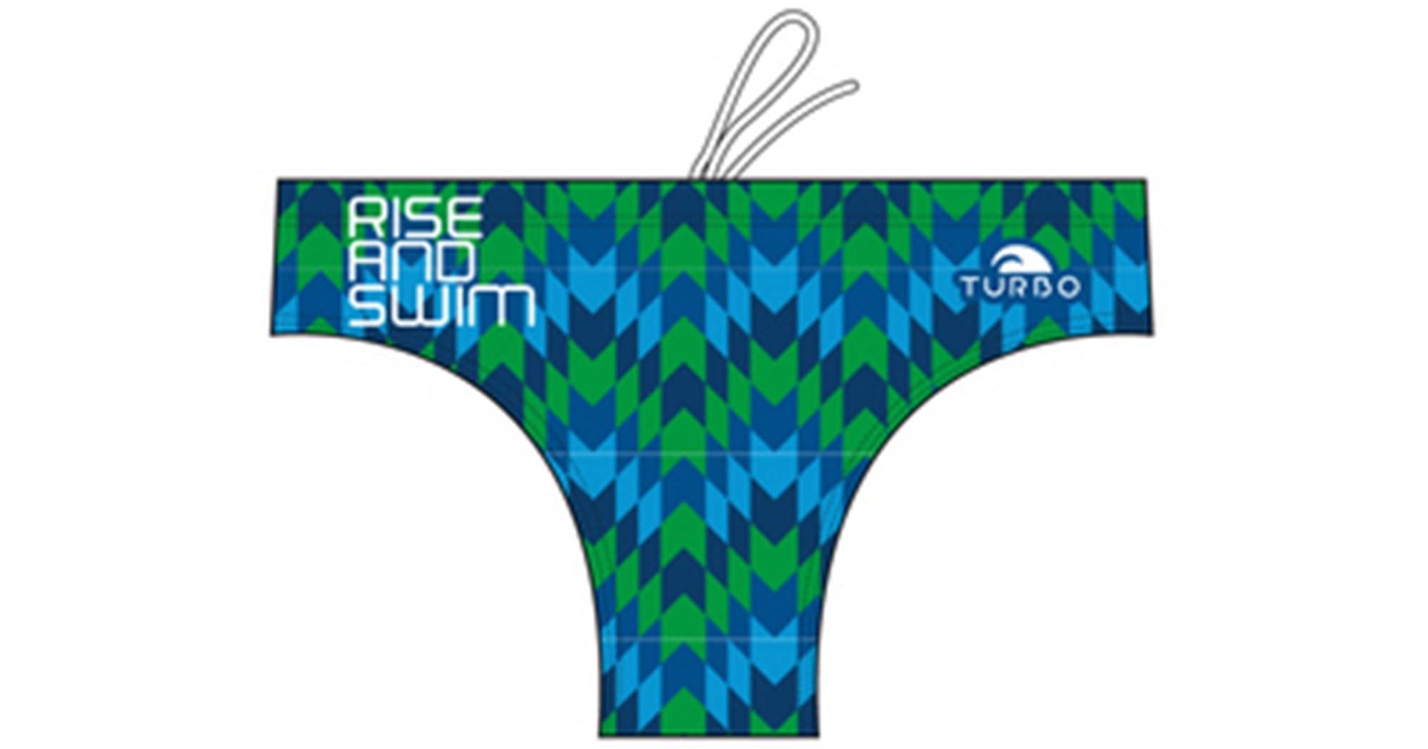 Bañador Slip Suits Rise and Swim de Waterpolo Competicion Natación y Triatlón Patrón de Ajuste cómodo