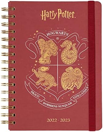 Official Harry Potter Diary 2022-2023 | Back To School 12 Months Academic Diary 2022-2023 Week To View A5 | August 2022 - July 2023 | Mid Year Diary 2022 - 2023 With Stickers | Harry Potter Gifts