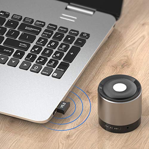 VILLCASE Adaptador USB Bluetooth 5. 0 Dongle Wireless Dongle Desktop Receptor Transmissor Bluetooth