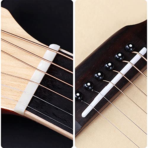 SheIRin Guitare acoustique à pan coupé 41 » pour débutant – Taille normale 6 cordes Dreadnought finition mate naturelle… - Les Beatles, Paul McCartney, John Lennon, RIngo Starr, George Harrison SheIRin Guitare acoustique à pan coupé 41'' pour débutant – Taille normale 6 cordes Dreadnought finition mate naturelle… – Image 8
