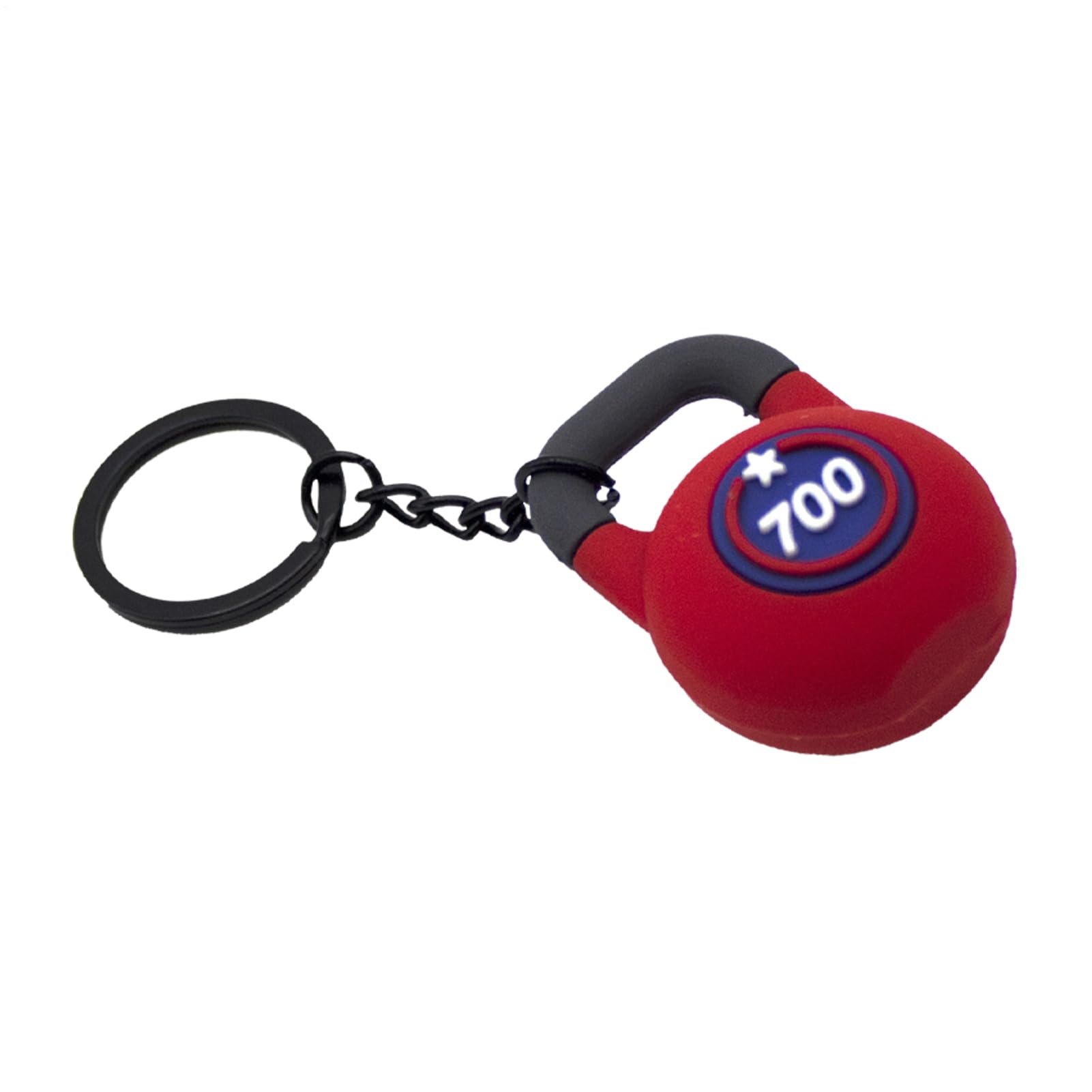 Gym Kettlebell Keychain – Creative Fitness Pendant, Sport Style Keyring | Workout Charm Men Women, PVC Simulation Ornament Small Gym Equipment Souvenir Exercise Keyring for Travel Bags