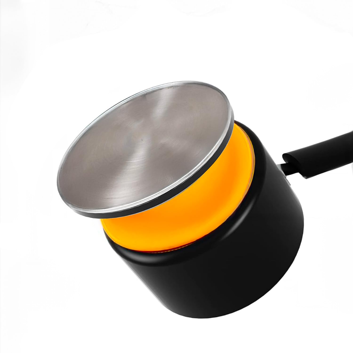 Avilia Padella Antiaderente per Friggere, 24 cm, in Acciaio Inox, con Cestello, Coperchio in Vetro e Termostato Regolabile, Lavabile in Lavastoviglie, Ideale per Patate, Pollo, Carne, Pesce