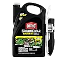 Ortho GroundClear Poison Ivy & Tough Brush Killer - Ready to Use with Comfort Wand, Poison Ivy Killer, Also Kills Poison Oak, Kudzu, Wild Blackberry, Vines & More, 1.33 gal.